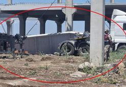 Fabrika inşaatında beton blok, işçilerin üzerine düştü: 1 ölü, 1 yaralı