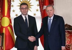 Cumhurbaşkanı Erdoğan, Kuzey Makedonya Başbakanı Hristijan Mickoski'yi kabul etti