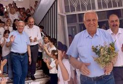 Osmaniye’de 44 yıllık sınıf öğretmeni, alkışlarla emekli oldu