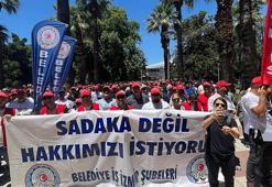 İzmir Büyükşehir Belediyesi’nde işçi eylemi