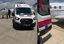 Şırnak'ta kalp rahatsızlığı olan bebek, ambulans uçakla İstanbul'a sevk edildi