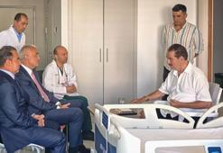Bakan Ersoy'dan hastanede tedavi gören İbrahim Tatlıses'e ziyaret