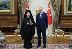 Cumhurbaşkanı Erdoğan, Fener Rum Patriği ile görüştü