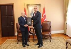 Özel Harekat Başkanı Hayal, Devlet Bahçeli'yi ziyaret etti