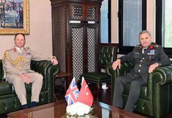 Orgeneral Tokel, İngiliz mevkidaşı Orgeneral Walker'ı kabul etti
