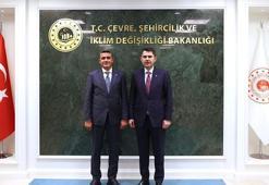 Bakan Kurum, Haymana ve Gölbaşı belediye başkanlarını kabul etti