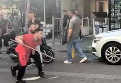 Avcılar’da tekmeli yumruklu sokak kavgası kamerada