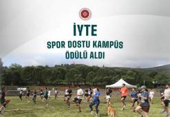 İYTE'ye 'spor dostu kampüs' ödülü