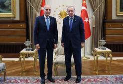 Cumhurbaşkanı Erdoğan, TBMM Başkanı Kurtulmuş ile görüştü