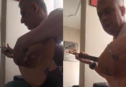 Boşanmayı davul zurna ile kutlayan kadının eski eşi de bağlama çaldı