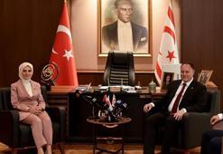KKTC Cumhuriyet Meclisi Başkanı Öztürkler, Bakan Göktaş’ı kabul etti