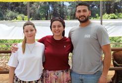 Eşinin emanet ettiği çiftliği çocuklarıyla yaşatıyor
