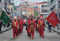 İcazet merasiminde mehter takımlı yürüyüş