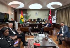 SANKON Genel Başkanı Cevahiroğlu, Gana Cumhuriyeti Ankara Büyükelçisini ziyaret etti