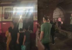Bostancı'da metro raydan çıktı; yolcular tahliye edildi