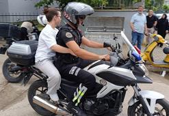 Yanlış sınav yerine giden adayı motosikletli trafik polisi yetiştirdi