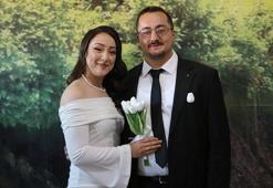 Öğretmen çiftin nikah töreni okul bahçesinde yapıldı