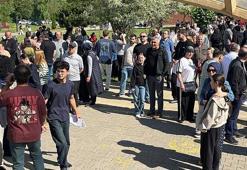 Bolu'da öğrencilerin sınav heyecanı