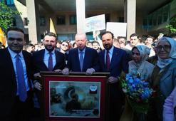 Cumhurbaşkanı Erdoğan'a AK Partili gençlerden Babalar Günü sürprizi