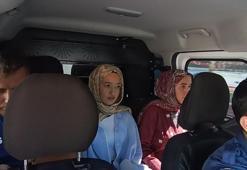 Yanlış okula gelen kardeşleri sınava polis yetiştirdi