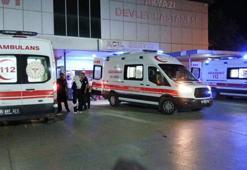 Husumetli olduğu amcasını ayağından vurdu