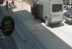 Yola dökülen mazotun neden olduğu kazalar kamerada