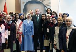 Cumhurbaşkanı Erdoğan, 'Genç Müslüman Kadınlar Liderlik Programı' katılımcıları ile görüştü