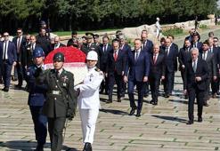 Polonya Cumhurbaşkanı Nawrocki, Anıtkabir'i ziyaret etti