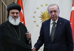 Cumhurbaşkanı Erdoğan, Süryani Ortodoks Kilisesi Patriği'ni kabul etti