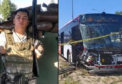 Hastaneden birliğine dönerken kazada öldü