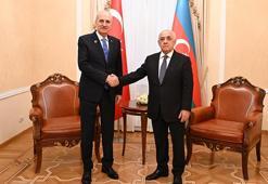 TBMM Başkanı Kurtulmuş, Azerbaycan Başbakanı Esedov ile görüştü