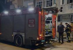 Kayseri'de 4 katlı binada yangın; 4 kişi dumandan etkilendi