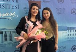 Kızını örnek aldı, bölüm 2'ncisi olarak üniversiteden mezun oldu