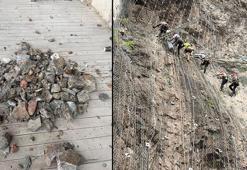 Sümela Manastırı'nda bakım çalışmalarının ilk etabı tamamlandı