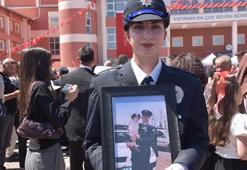 Deprem şehidi babasının izinden giden Şehriban, polis oldu