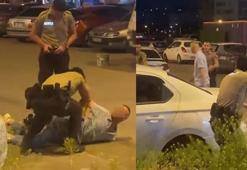 Kesici aletle bekçilere saldıran şüpheli, bacağından vurularak yakalandı