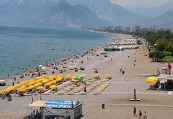 Antalya'da hissedilen sıcaklık 47 dereceye ulaştı