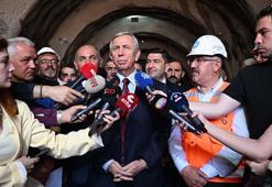 Mansur Yavaş, Mamak Metrosu'nda incelemelerde bulundu