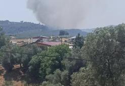 Muğla'da tarım arazisinde çıkan yangın ormana sıçradı