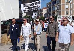 Edirne'de Yunanistan Konsolosluğu önüne 'Çamerya soykırımını unutmadık' yazılı çelenk bıraktılar