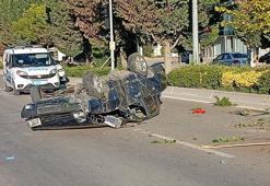 Beypazarı'nda takla atan otomobilin sürücüsü öldü