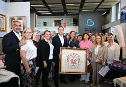 BALMEK kursiyerlerinin el emeği ürünleri sergilendi