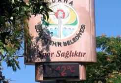 Adana’da termometreler 42 dereceyi gösterdi