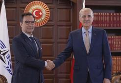 TBMM Başkanı Kurtulmuş, NATO PA Başkanı Perestrello ile görüştü
