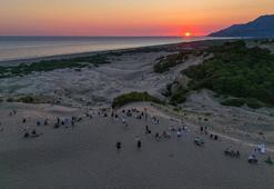 Yeşilçam'ın çölü Patara Kum Tepeleri'nde gün batımı şöleni