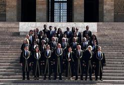Uyuşmazlık Mahkemesi üyelerinden Anıtkabir'e ziyaret