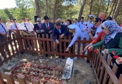 Şehit Tabip Binbaşı Mehmet İsmail Bey, kabri başında anıldı