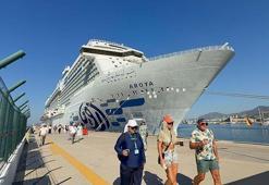Kruvaziyerle Bodrum'a 2 bin 671 turist geldi