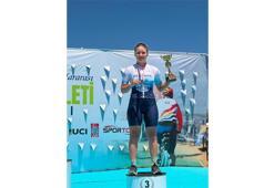 Milli dağ bisikletçisi Ekin Ereke’den Uluslararası Gebze MTB Cup’ta çifte podyum