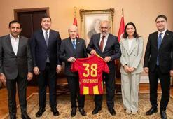 Kayserispor yönetiminden MHP Lideri Bahçeli’ye ziyaret